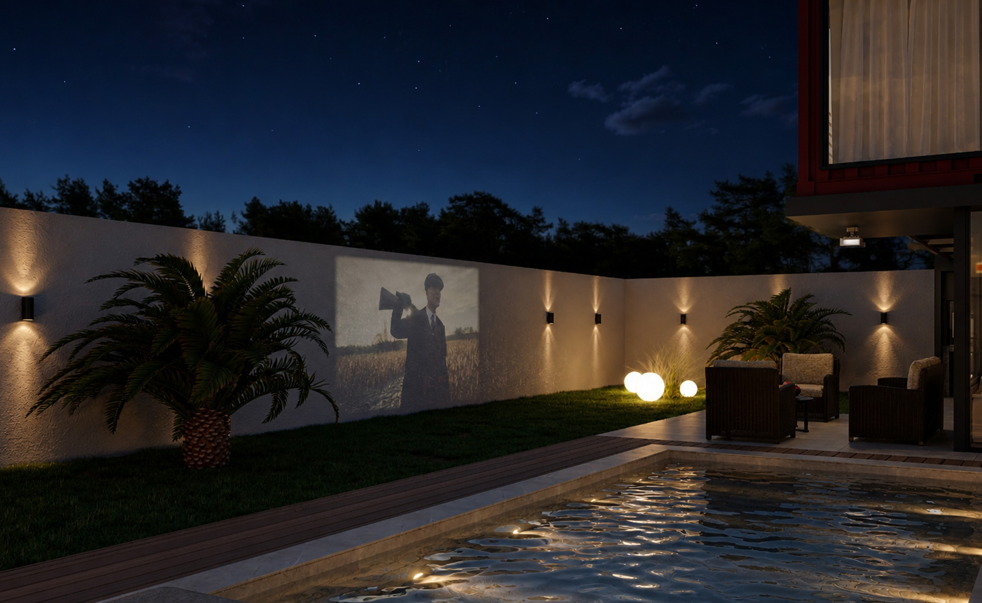 Pandora Delux Samsun bungalov ev doğa manzarası